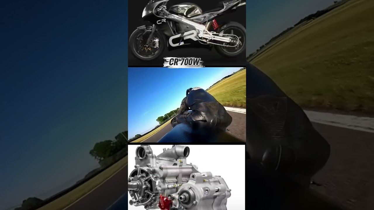 The Crighton CR700W (2022) is not just a motorcycle – it’s a revolution in two-stroke engineering. 