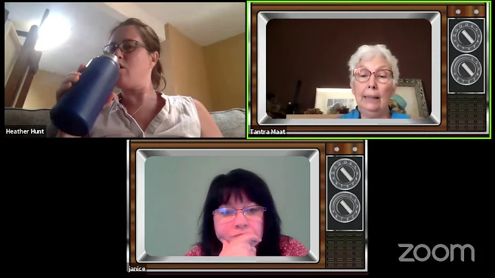 Janice, Heather, and I try for CreateAWorld