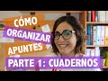 CÓMO ORGANIZAR MIS APUNTES (PARTE 1) + TIPS! // Back To School