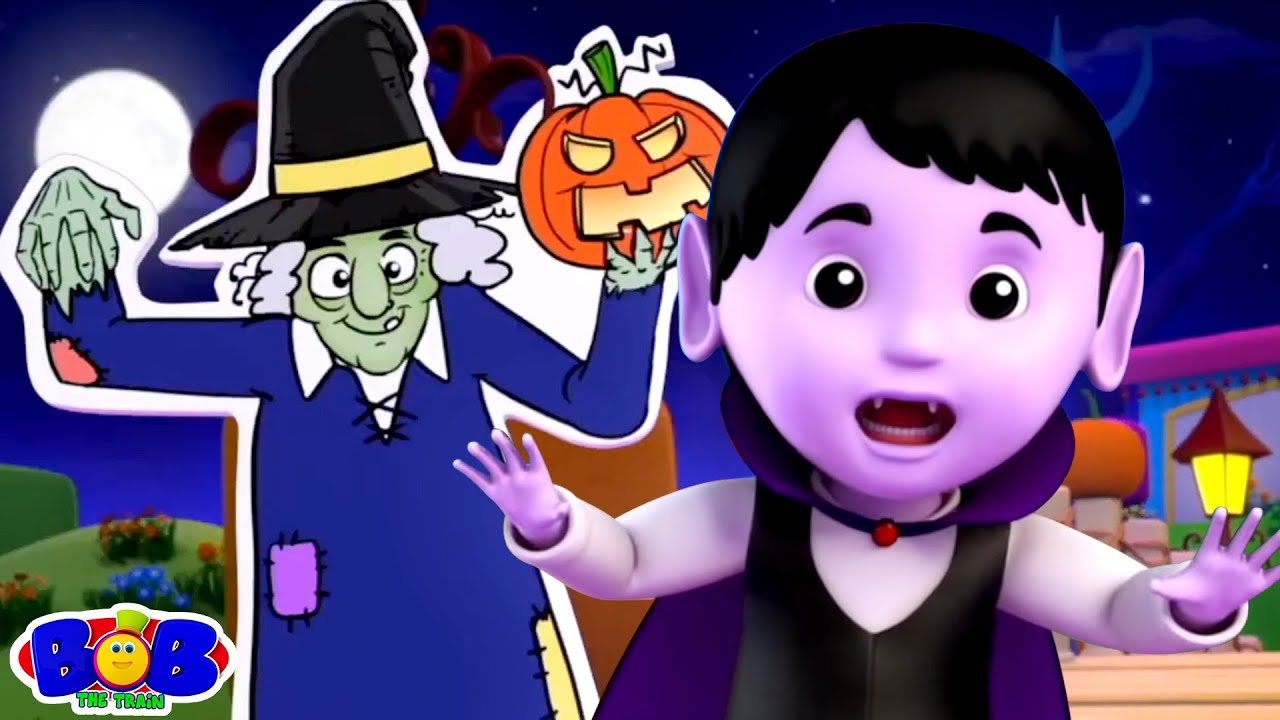 ⁣Perjalanan Halloween | Lagu halloween | Muzik anak anak | Bob The Train Malaysia | Pendidikan video