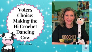 ❤️🧶🐮Watch Me Make The Hi Crochet Dancing Cow Kit🐮🧶❤️ #crochet #amigurumi #crochet kit