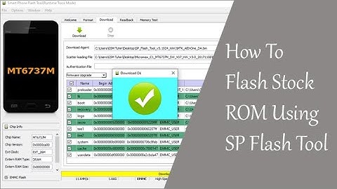 How To Flash Scatter File Using SP Flash Tool