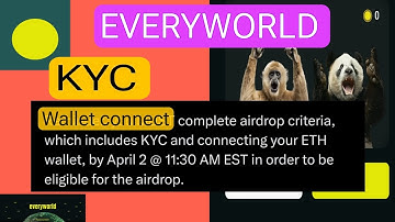 EVERY WORLD AIRDROP GUIDE | EVERY world airdrop KYC | EVERY WORLD update WALLET CONNECT