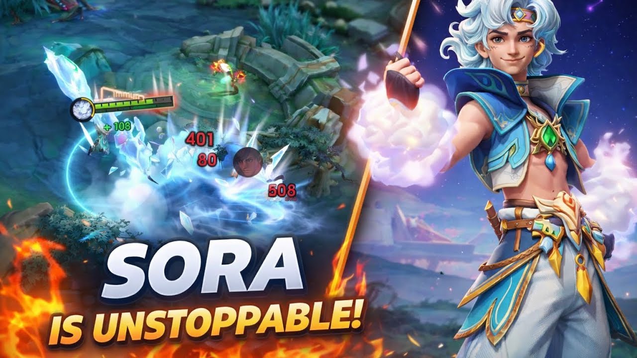 SORA IS UNSTOPPABLE 😈🔥 | Immortal Rank Gameplay