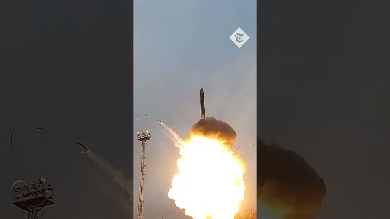 Russia Fires Missile To Simulate Massive Response A Nuclear Attack