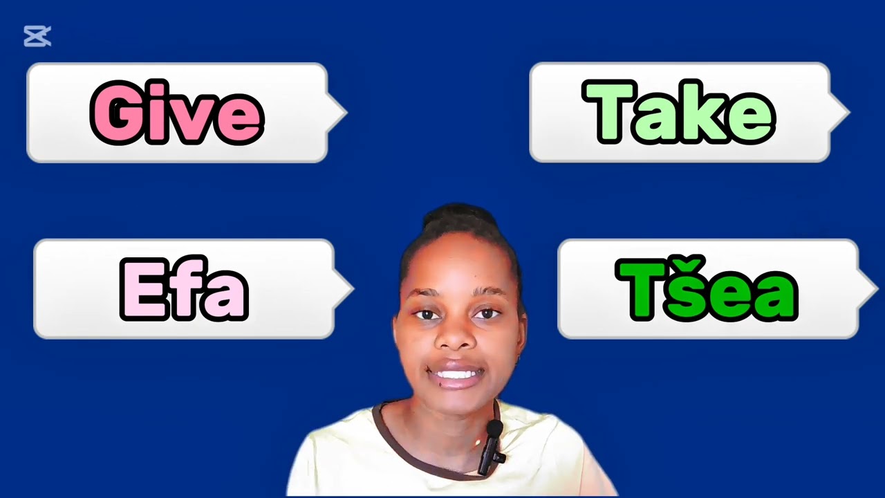 OPPOSITE WORDS IN SEPEDI LANGUAGE| SEPEDI LESSONS • Language Learning - #sepedi