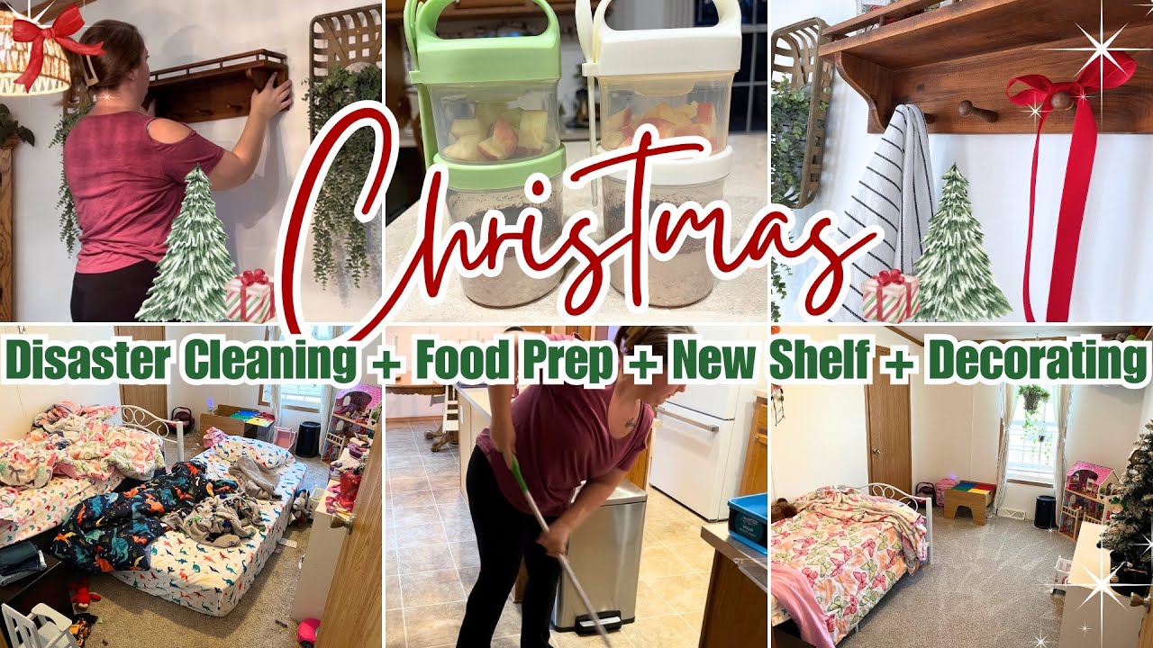 ✨Восстановление разрушенного дома | Видеоблог о праздничной уборке и восстановлении | Уютное обно...