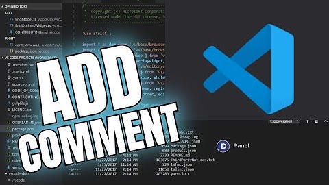 How to Add Comment in Visual Studio Code 2025?