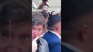 Reporter Hits Milei’s Nose With Mic During Interview Gone Wrong