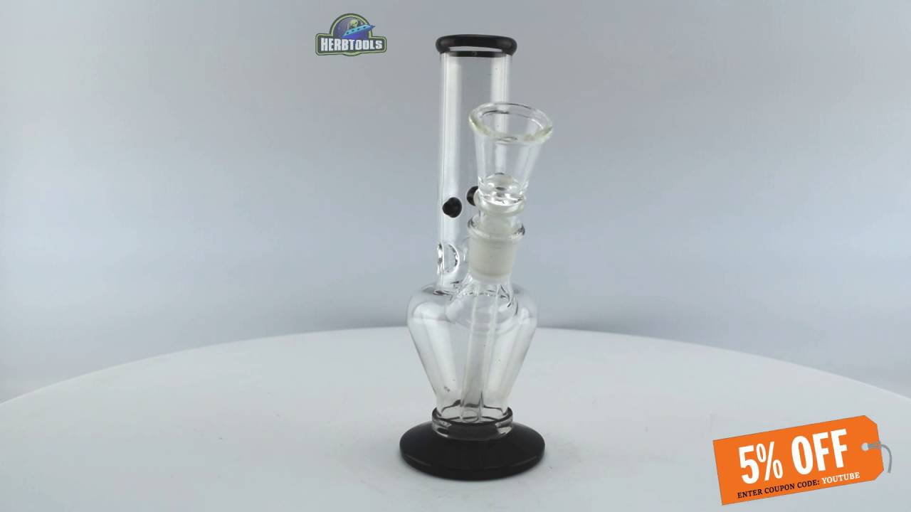 BLACK BLOB GLASS ICEBONG [HD] [HERBTOOLS]
