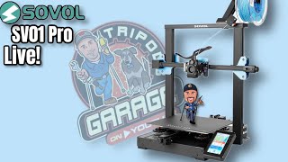 SOVOL SV01 PRO 3D PRINTER - Live Unboxing and First Print!
#sovol #3dprinting #SV01Pro
@Sovol SV01 Pro Live unboxing and will be doing the first print! Bring your favorite frosty beverage!
To Purchase - https://sovol3d.com?sca_ref=2470290.bzU3ElY3Ns
Printer Features:
* Direct Drive 3D Printer
* Auto Leveling
* Silent Board
* 280*240*300mm/11.02* 9.45*11.81 inch
* Dual Z Axis Screw
* Belt Tensioners
* 4.3in Touchscreen
* Filament Runout Sensor
* Resume Printing
* Build Plate Size: 300mm*255mm
* Print Method: TF card, USB connection
* Layer Thickness: 0.1-0.4mm (Adjustable)
* Nozzle Diameter: Standard 0.4mm ( Adjustable)
* Recommend Print Speed: 50-80mm/s
* Nozzle Temperature: ≤260c
* Bed Temperature: 110c
* Support Material: TPU, PLA, ABS, PETG, WOOD
* Material Diameter: 1.75mm
* Support File Format: G-code
* Machine Size: 520mm* 509mm* 647mm
* Machine Weight: 9.8kg
* Package Size: 569mm*559mm*231mm
* Package Weight: 12.9kg
* Voltage: input 115v/230v50/6Hz Output 24v
* Operation System: Windows/ Mac/Linux
* Power:350W Creality Power Supply
Disclaimer - This is an instructional video only - I assume no responsibility if you do not become a pro after watching this video. This video is for learning purposes only, you are following the steps in this video at your own risk!
https://www.facebook.com/tripodsgarage/
https://twitter.com/tripodsgarage
https://www.instagram.com/tripodsgarage/
Thanks for watching - Please Like and Subscribe!
Tags
CR6-SE, CR6SE, 32-Bit Control Board, TMC2209 Stepper Motor Driver, 3D Printer, 3D Printing, CR-10, CR-10s, Ender 3, Ender 3Pro, Ender 5 Pro, Ender 5, @Creality3D silent board, silent board, BIRGTREETECH, SKR CR6V1.0, #Artillery Hornet, Artillery Genius, #Kywoo Tycoon Slim, #Ender5Plus #CR6SE, #FLSUN #SR #Superracer, Bondtech #FOKOOS #ODIN-5-f3 #3DPrinter #3DPrinting longerlk5pro longer3dprinter #LK5PRO 3D Printer Ender 3 Max, Creality Ender 3 Max Neo, Sovol SV01 Pro, #creality SOVOL SV01 PRO 3D PRINTER - Live Unboxing and First Print!