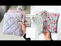 Quilted EReader Sleeve Sewing Pattern 5 Sizes Available Step By Step Video Tutorial