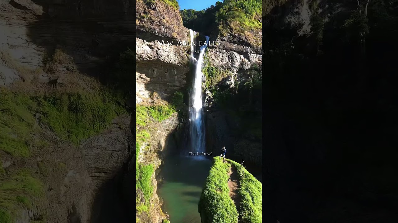 Aw asen falls ilocos sur, philippines 