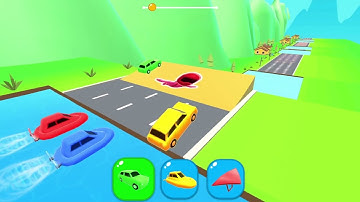 Shape Shifting🏃‍♂️🚗🚲🚦All Levels Gameplay Walkthrough Android,ios Max Level Ep 168