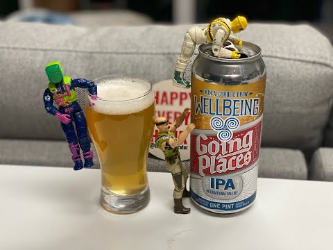 NA Beer Review #43 - WellBeing Brewing - Going Places IPA