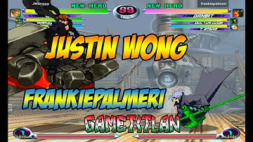 Marvel Vs Capcom 2 HD-Justin Wong VS Frankiepalmeri-Fightcade ,Flycast,CHAQN2,TLELOC,BahamianKing