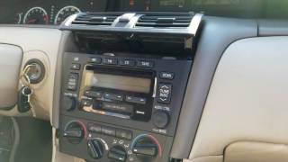 How to Remove Radio / CD player from Toyota Avalon 2001 for Repair. - YouTube 2001 Toyota Avalon Fuse Diagram YouTube