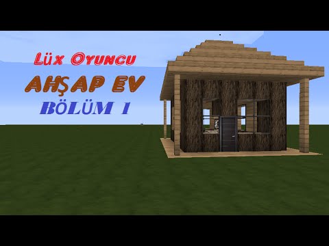 Minecraft - Ahşap Ev Yapımı - YouTube