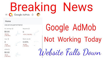 Breaking News: AdMob Site Down Hogaya? | Google Admob Not Working | Kiya AdMob band ho jayega?