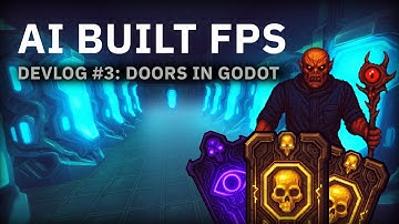 AI-Built Retro FPS (Godot) — Possession & Keycard Doors | Devlog #3