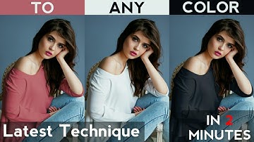 Change the any color using BRIGHTNESS AND CONTRAST in 2 minutes | New and easiest process