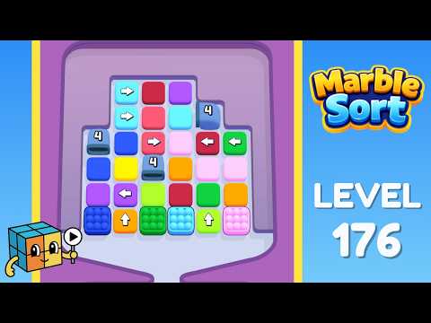Marble Sort level 176 walkthrough video cover