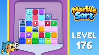 Marble Sort Level 176 Walkthrough Solution