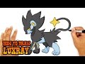 How to Draw Luxray | Pokemon