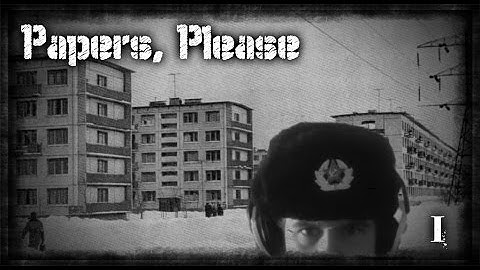 Papers please - part 1 / Border checkpoint control.