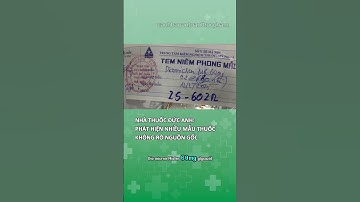 Nhà thuốc Đức Anh: Phát hiện nhiều mẫu thuốc không rõ nguồn gốc #shorts #canhbaoantoanthucpham