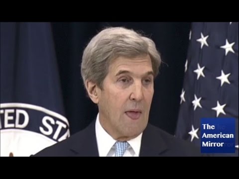 John Kerry sticks tongue out dozens of times during anti-Israel speech