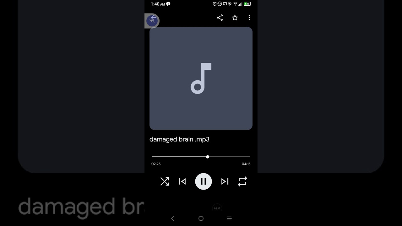AI generated demo of my original lyrics ~damaged brain~
