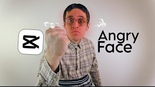 How To Make An Angry Face Effect In Capcut Red Face And Steaming Ears Tutorial