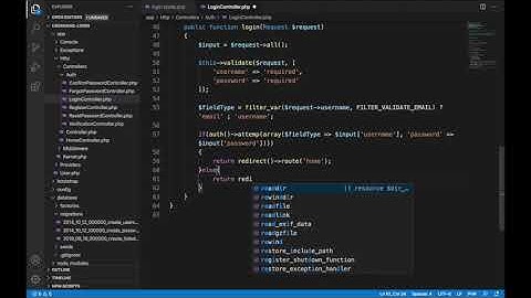 Laravel 7 - Login with Username or Email