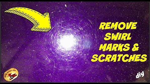 How To REMOVE Swirl Marks & SCRATCHES in PAINT.