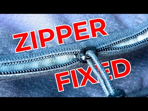 If your garment's zipper is broken, don't waste your money replacing it!  ingenious 