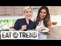 Chocolate Orzo Flan With Hannah Hart | Eat the Trend