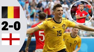 Belgium vs England 2-0 | Extended Highlight and Goals HD