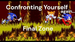 FNF Confronting Yourself (Final Zone) || All 3 Endings and More... || different mod I swear...