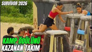 Survivor 2026 Kamp Ödülünü Kim Kazandı.Kamp Ödülü Oyununu Kazanan Takım Belli Oldu.19 Şubat Perşembe