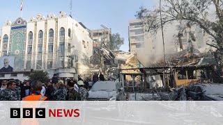 Israel accused of deadly strike on Iranian consulate in Syria | BBC News