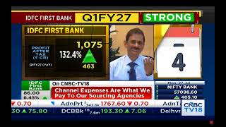 V. Vaidyanathan’s Exclusive Interview with CNBC TV18 -  Q1FY2027