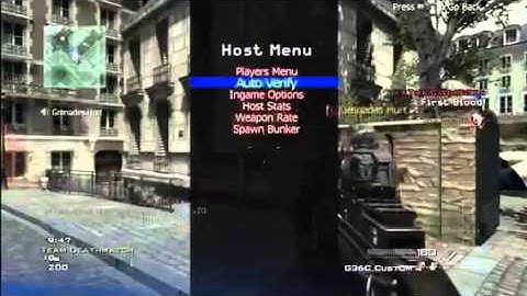 MW3 Mod Menu TTG Proof