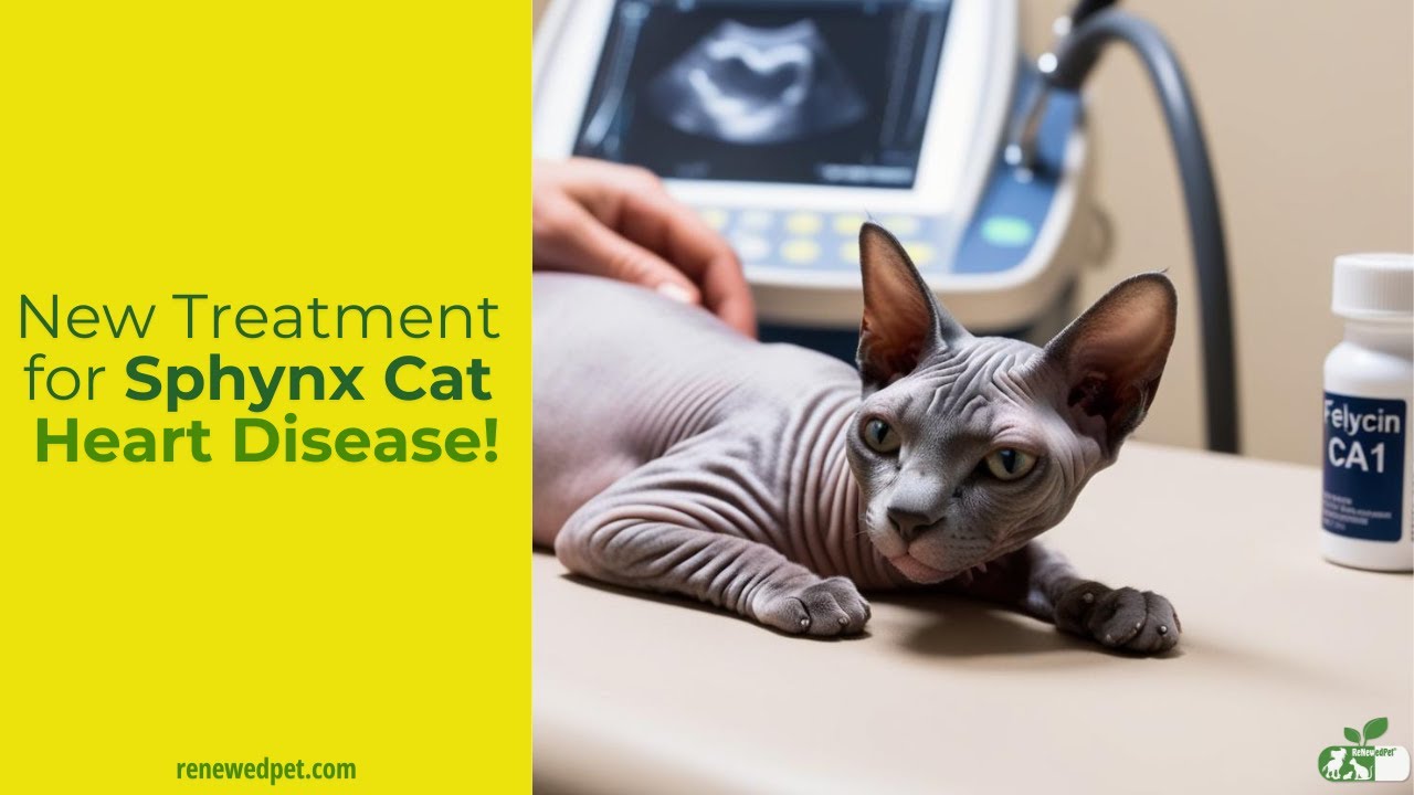 New Treatment for Sphynx Cat Heart Disease! #sphynxexpert #sphynxcare ...