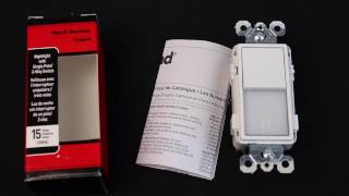 Review Legrand Nightlight Switch NTL873WCC6 Pass Seymour