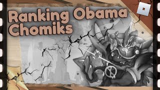 (6K SPECIAL) Ranking the Obama Chomiks from Easiest to Hardest | Find The Chomiks [Roblox]