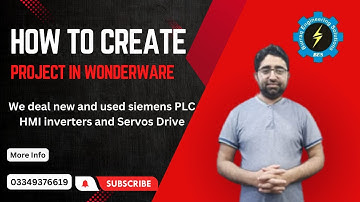 How to Create a Project in Wonderware Intouch SCADA | Wonderware Intouch Tutorial | burraq