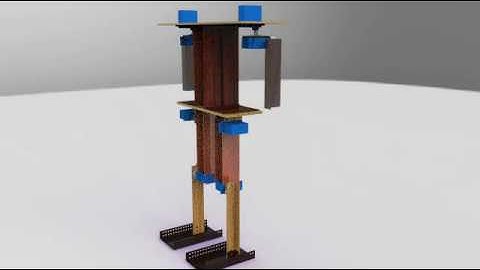 Human Robot Walking animation: Keyshot 6