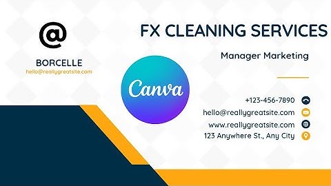 How To Create Business Card On Canva (2025)