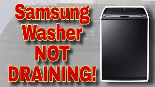 How to Fix Samsung Washer Not Draining | Stops Midway/At Drain Cycle | Model #WA50K8600AV/A2 by DIY Repairs Now 7,827 views 8 months ago 18 minutes